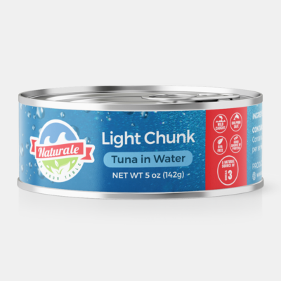 Naturale Light Chunk — Tuna in Water 5oz