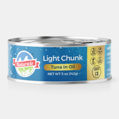Naturale Light Chunk — Tuna in Oil 5oz